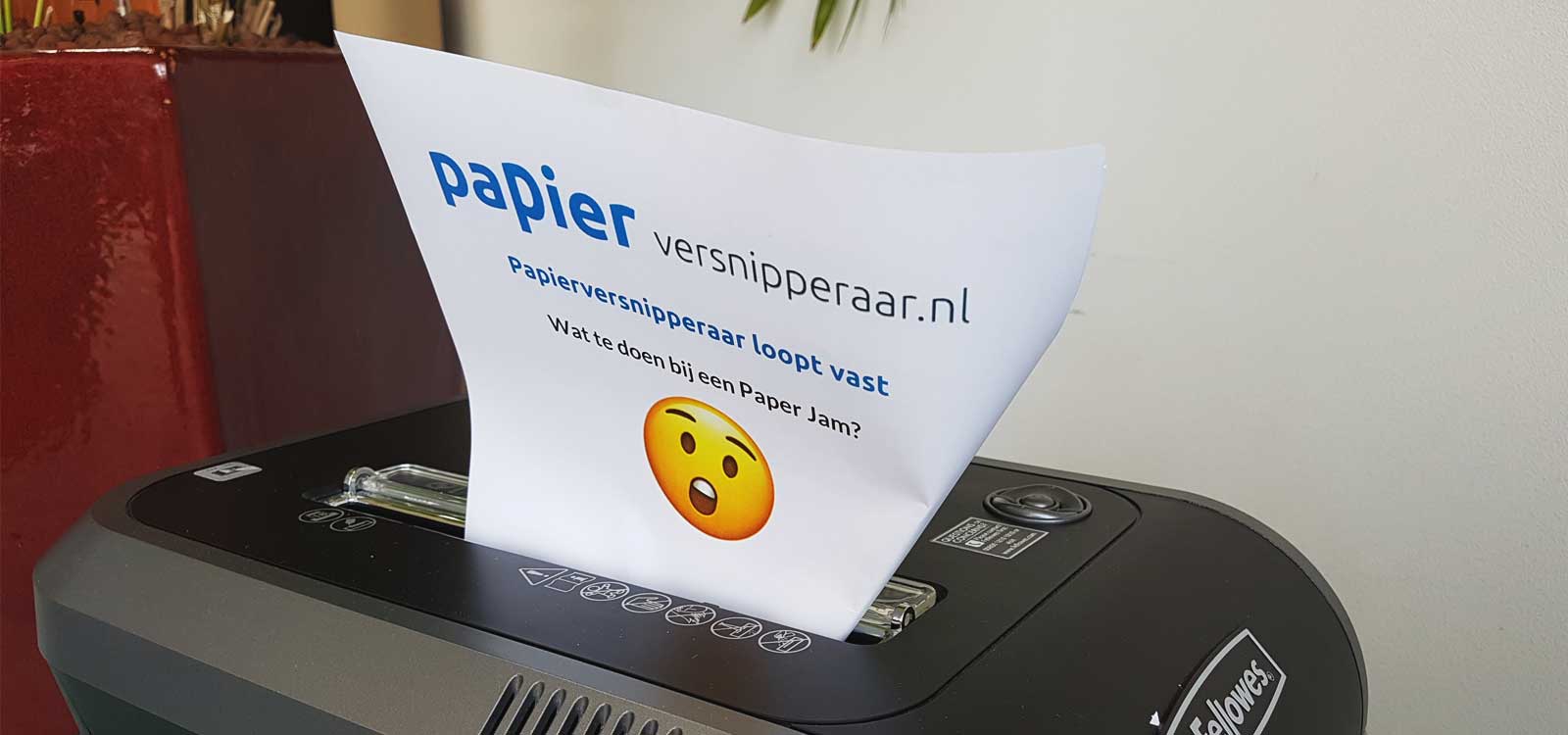 papierversnipperaar-vastgelopen-paper-jam-repareren
